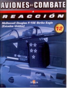 Portada Fascículo 12 - Altaya Aviones de Combate a Reacción